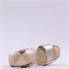 Remonte 2 Velcro Strap Block Heel Sandal - Gold